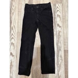 Cody James Boys Black Straight Leg Denim Jeans Size 12 Cotton‎ Western
